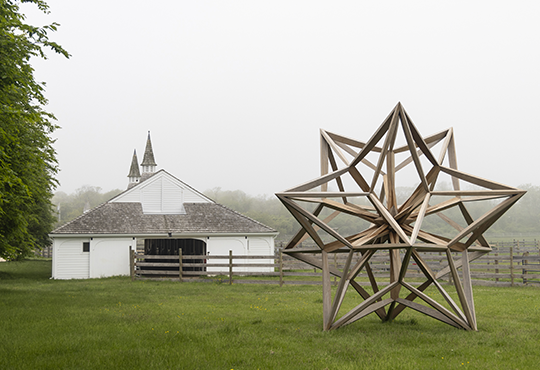 Frank Stella, Wooden Star I © Oliver Campbell