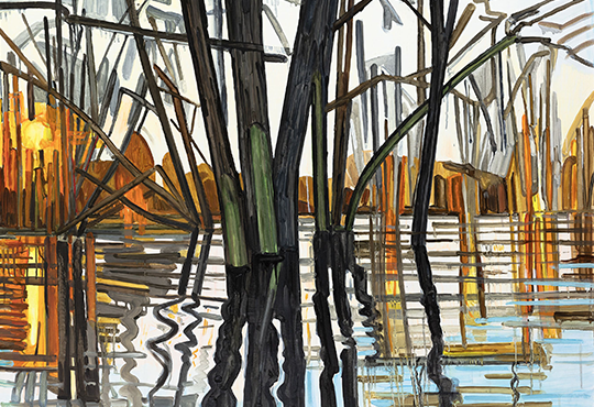 Mykolé Ganusaiskaité, Flooded forest 4 - Courtesy de l’artiste